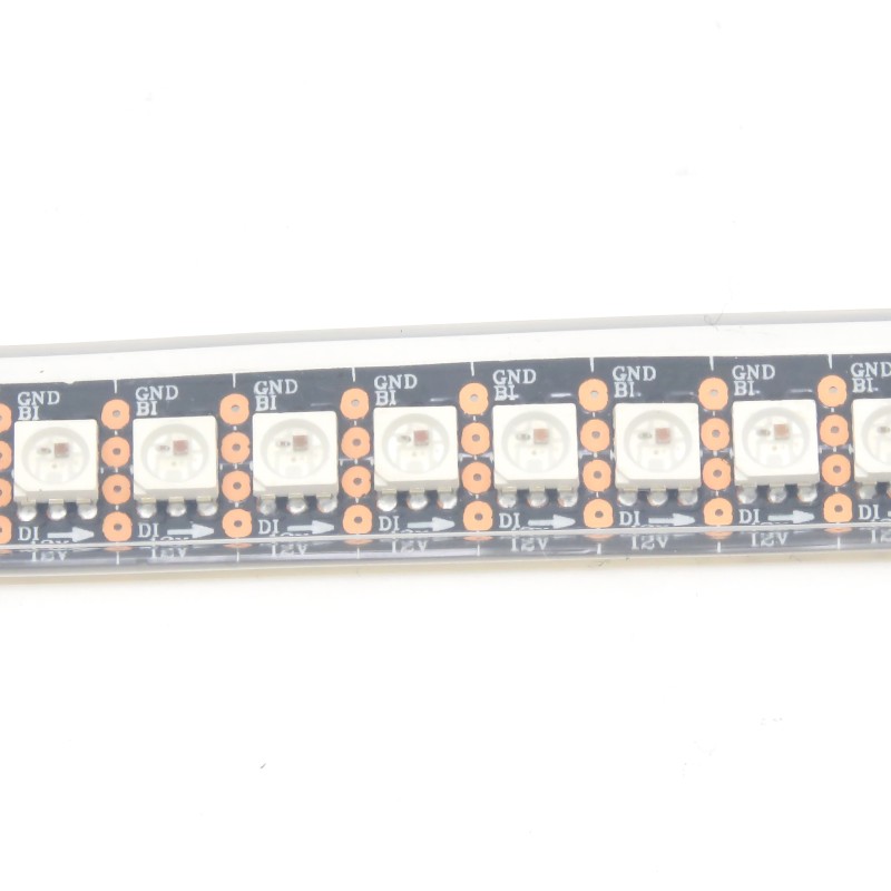 Waterproof IP67 RGB LED Strip WS2815 1m 144 LED M Black PCB Kamami