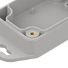 ZP60.40.30UJ TM ABS - Plastic enclosure ZP60.40.30 lightgray with brass bushing ABS