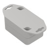 ZP60.40.30UJH TM PC - Hermetic enclosure hermetic enclosure ZP105.105.60 lightgray with gasket and brass bushing  pc lightgray w