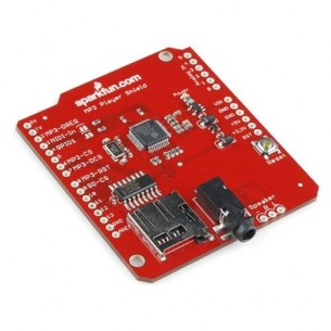 MP3 Player Shield, OSHW In Fritzing Library, SparkFun