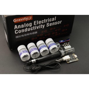 Gravity: Analog Electrical Conductivity Sensor/Meter V2 - analog electrical conductivity sensor