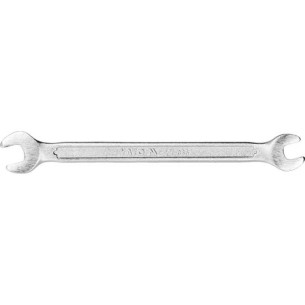 YT-0367 Double open end spanner polished head 6x7 mm