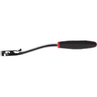 YT-02380 Klucz oczkowy odgięty z grzechotką 18mm