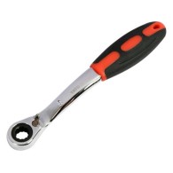 YT-02370 Klucz oczkowy odgięty z grzechotką 8mm