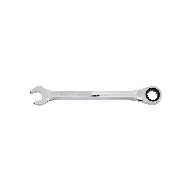 Klucz płasko-oczkowy z grzechotką 13mm - Yato YT-0194