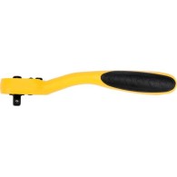 Curved polypropylene ratchet handle 1/4" Vorel - 53575