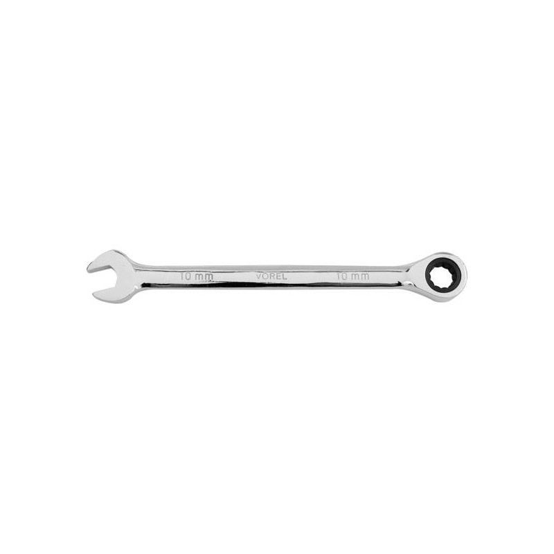 Combination spanner with ratchet Vorel - 52652