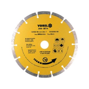 Vorel-08714 Diamond blade segment - HS 180mm