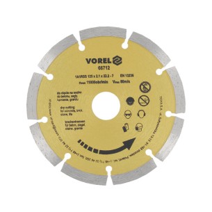 Diamond blade segment - HS 125mm Vorel-08712