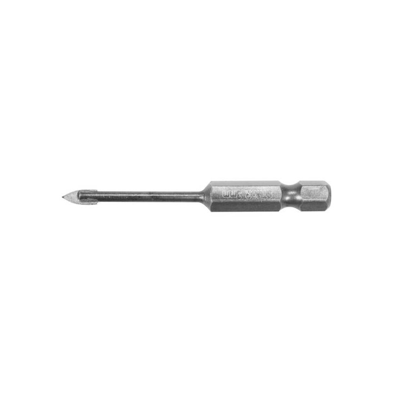 Wiertło do szkła i ceramiki 3mm HEX Sthor - 21700