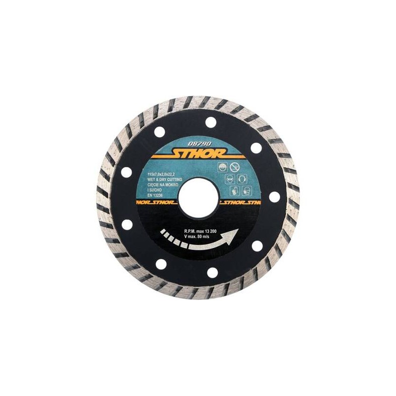 Sthor - 08790 Tarcza diamentowa "turbo" - 115mm