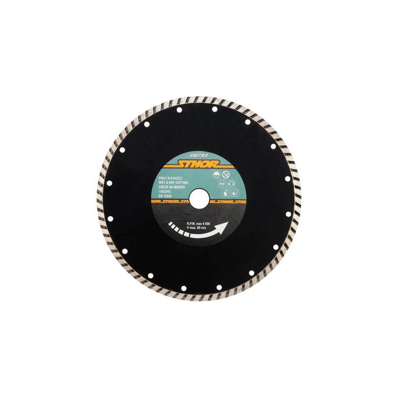 Sthor - 08793 Tarcza diametowa "turbo" - 230mm