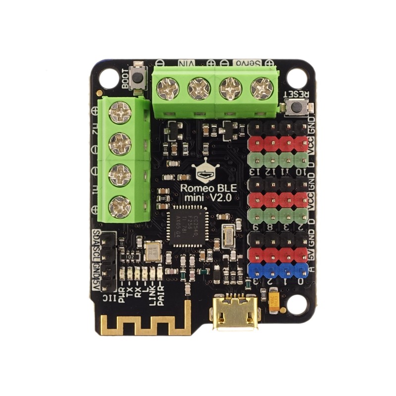 Romeo BLE mini V2.0 - контролер робота з мікроконтролером ATmega328P і BT 4.0