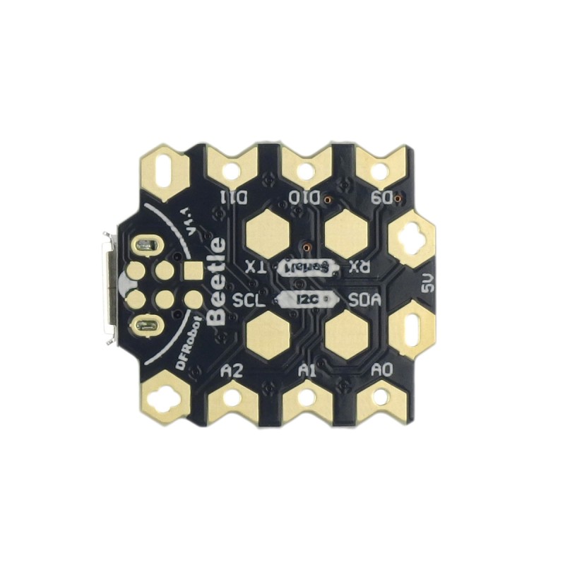 DFRobot Beetle – мініатюрна плата з мікроконтролером ATmega32U4