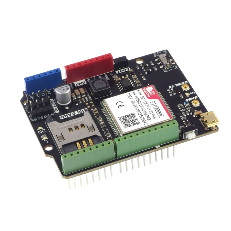 SIM7000E NB-IoT/LTE/GPRS/GPS - shield do Arduino