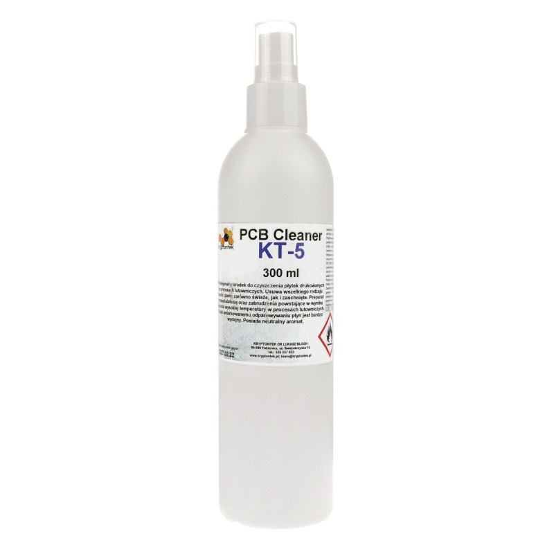 PCB Cleaner KT-5 300ml, plastic bottle with atomizer