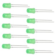 LED5mmGREEN-10 szt.