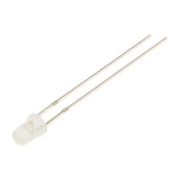 LED 3mm white - 10 pcs.