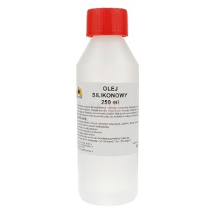Olej silikonowy 250ml, plastikowa butelka