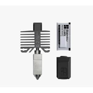 Hotend 0.2mm ze stali nierdzewnej do drukarki 3D Bambu Lab P1/X1