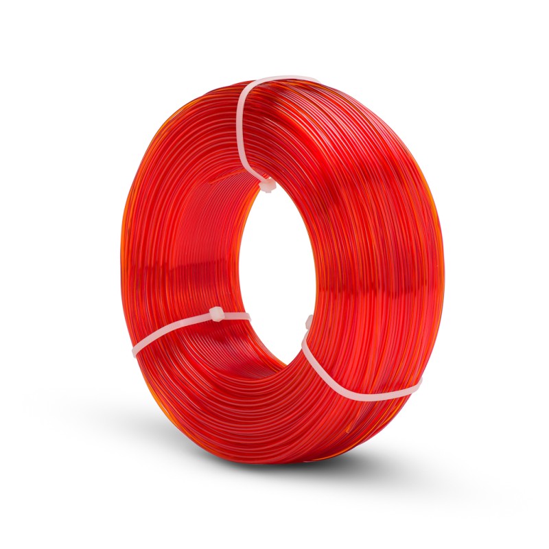 Filament Fiberlogy Refill Easy PET-G Pomarańczowo-przezroczysty 1,75mm 0,85kg