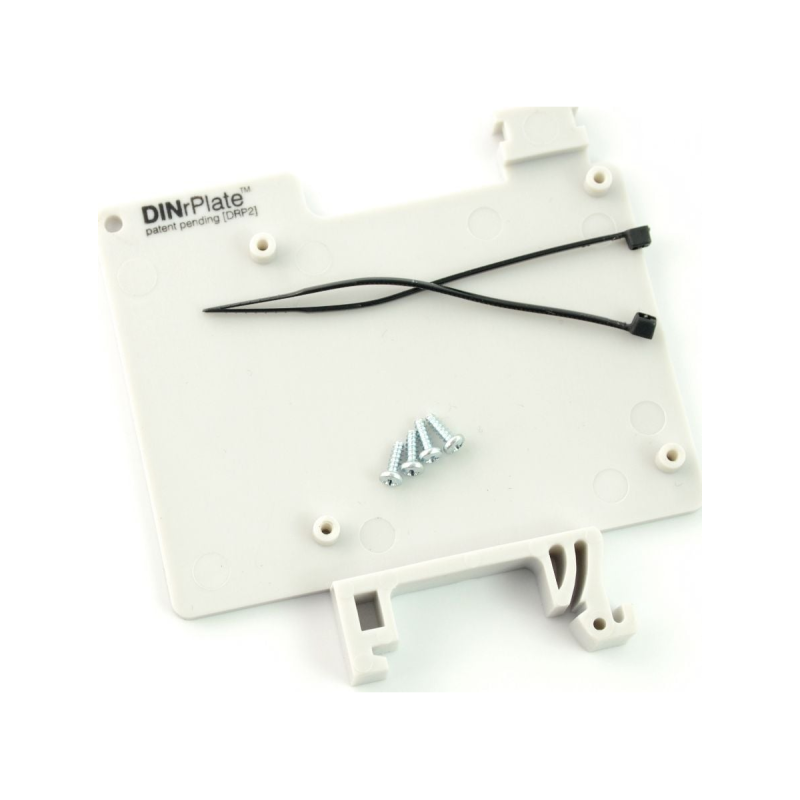 DRP2 DIN Rail Mount for Raspberry Pi 4B/3B+/3B/2B