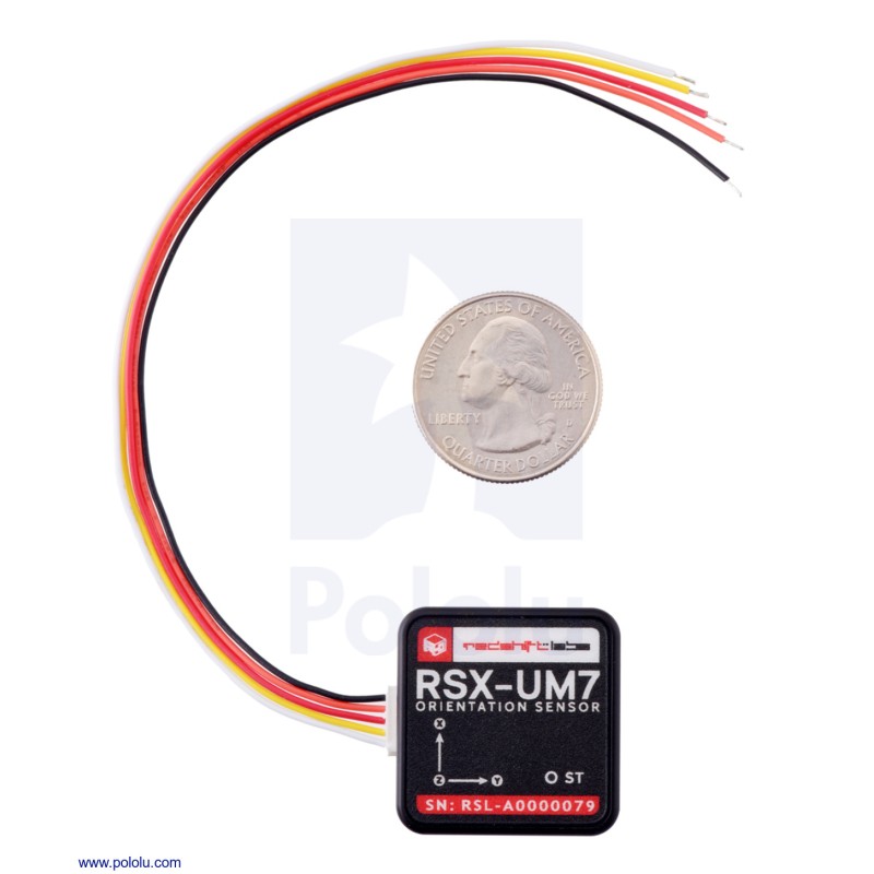 Redshift Labs UM7 - сенсорний модуль 9DoF (гіроскоп, акселерометр, магнітометр) - з корпусом