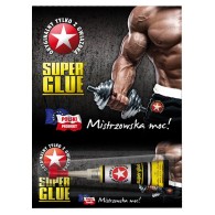 Klej SUPER GLUE gwiazdka (1 sztuka)