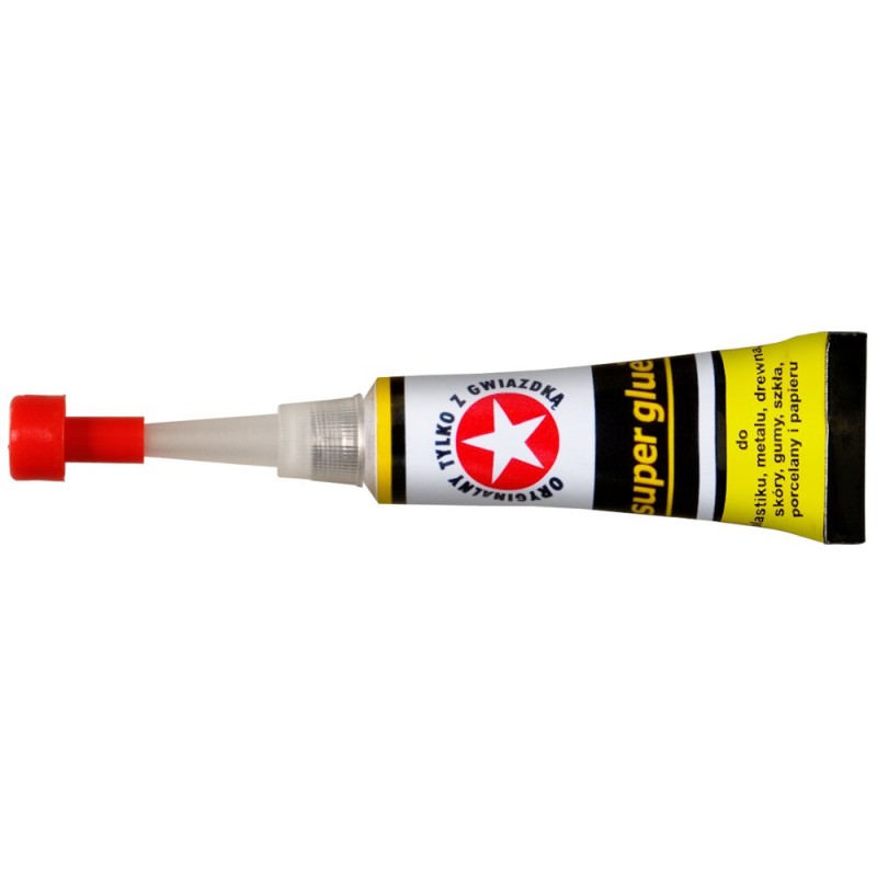 Klej SUPER GLUE gwiazdka (1 sztuka) Klej SUPER GLUE gwiazdka (1 sztuka)