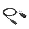 Power Cable Akyga AK-PC-15A Extension CCA IEC C7 / C14 1.5m