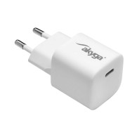 Ładowarka sieciowa Akyga AK-CH-22 25W USB-C PD GaN 5-12V / 2.08-3A biała