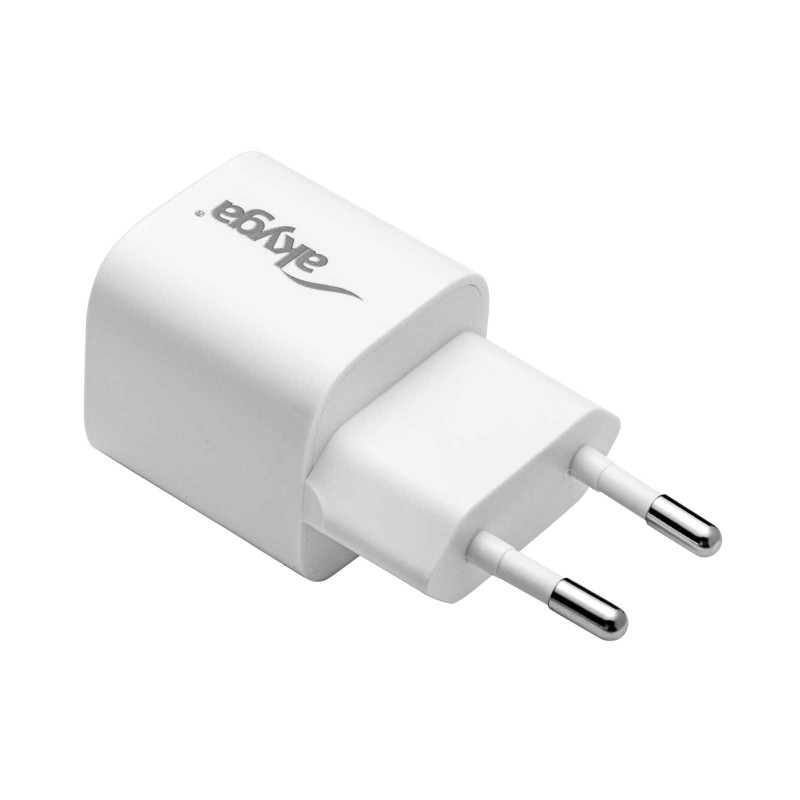 Akyga AK-CH-22 25 Вт USB-C PD GaN 5-12 В/2,08-3 А Белое зарядное устройство