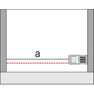 Laser distance meter 40 m - YT-73126