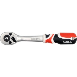 Quick release curved ratchet handle 1/4 inch - YT-0730