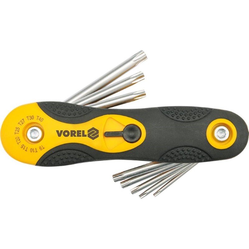 TORX wrench set, 8 pcs. Vorel - 56507