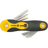 TORX wrench set, 8 pcs. Vorel - 56507