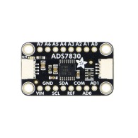 STEMMA QT ADS7830 8-Channel 8-Bit ADC - module with 8-channel ADC converter