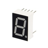 7-segment LED display, 1 digit 14.20mm, ultra red, common cathode