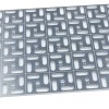 Swirly Aluminum Mounting Grid - aluminum mounting plate