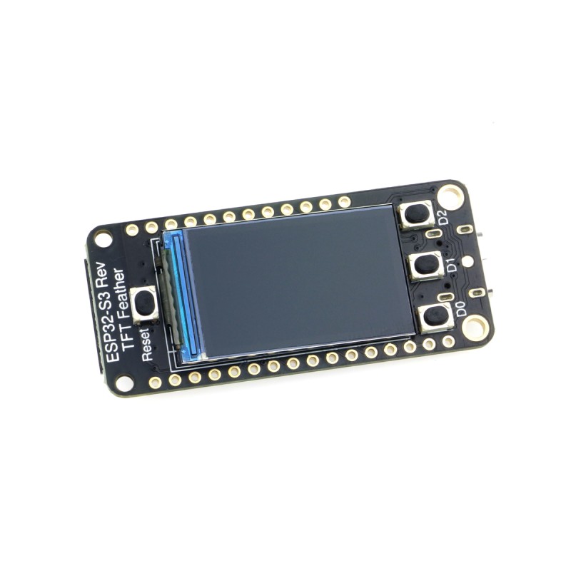ESP32-S3 Reverse TFT Feather - WiFi and BLE module with ESP32-S3 chip ...