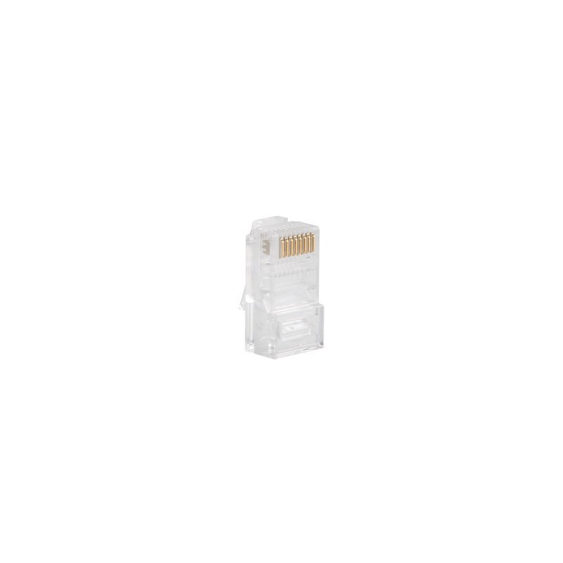 Lanberg PLU-5000 - Lanberg 3Prong RJ-45 plug - 100 pcs.