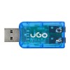 KARTA DŹWIĘKOWA UGO UKD-1085 VIRTUAL 5.1 USB