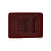 Argon NEO - black/red aluminum alloy case for Raspberry Pi 5 with built-in cooling fan, removable top cover