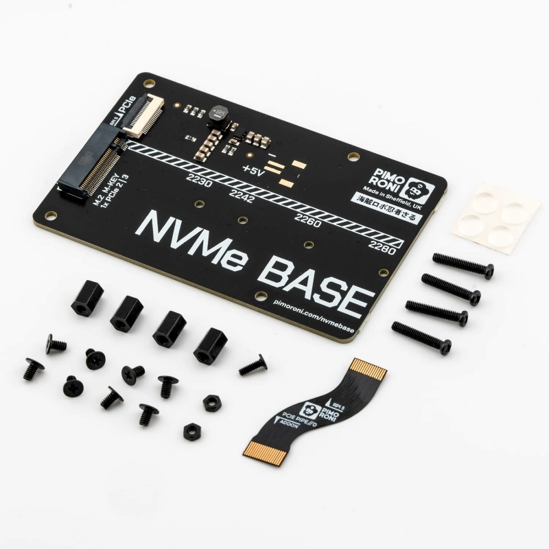 NVMe Base - memory extension board for Raspberry Pi 5