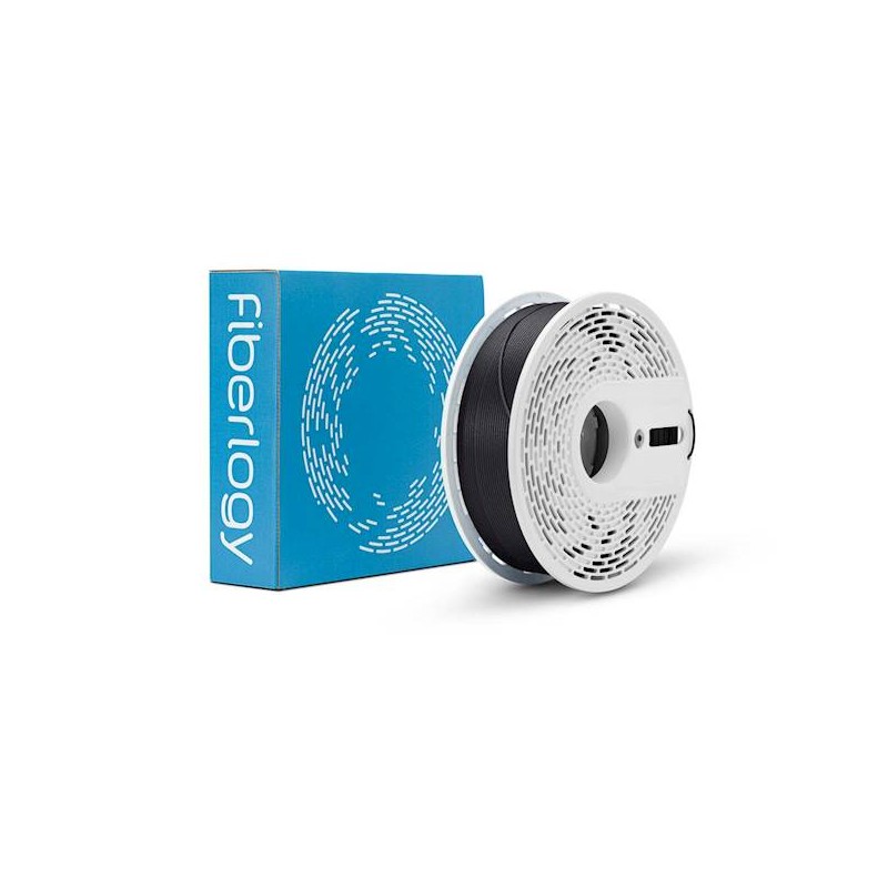 Filament Fiberlogy PCTG+GF Black 1,75 мм 0,75 кг