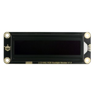 Gravity: I2C 16x2 Arduino LCD - LCD 16x2 RGB display (black)