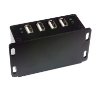 USB-HUB-4U-LF - 4-portowy HUB USB 2.0 (klasa przemysłowa)