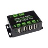 USB-HUB-4U-LF - 4-portowy HUB USB 2.0 (klasa przemysłowa)