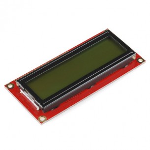 Sparkfun Wyświetlacz LCD 2x16 znaków - zielone podświetlenie