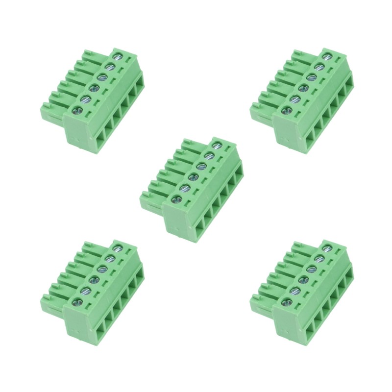 15EDGK-3.81-6P - Female terminal block, 6-pin, pitch 3.81 mm - 5 pcs.